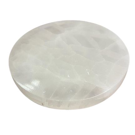 Medium Charging Plate 10cm Plain for Home Decor and Crystals