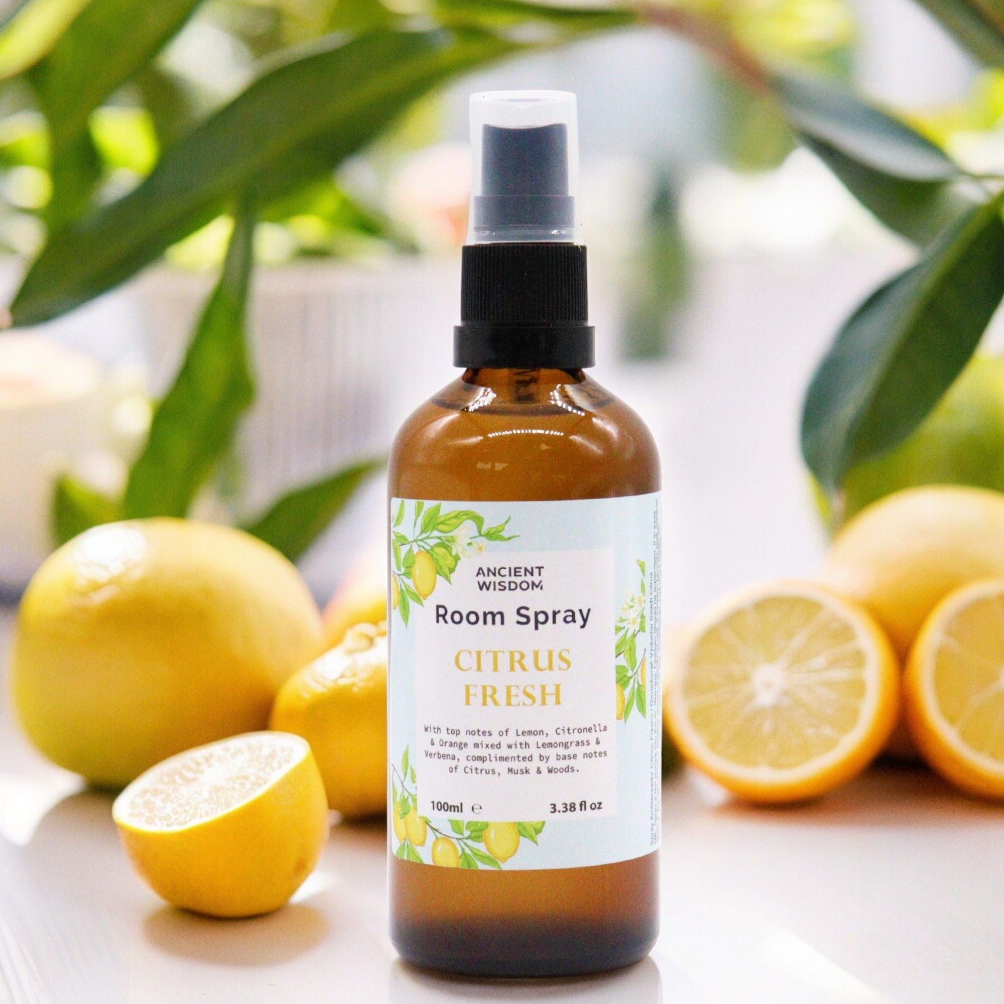 Home Fresh Room Spray Citrus Fresh Scent 100ml for Indoor Use