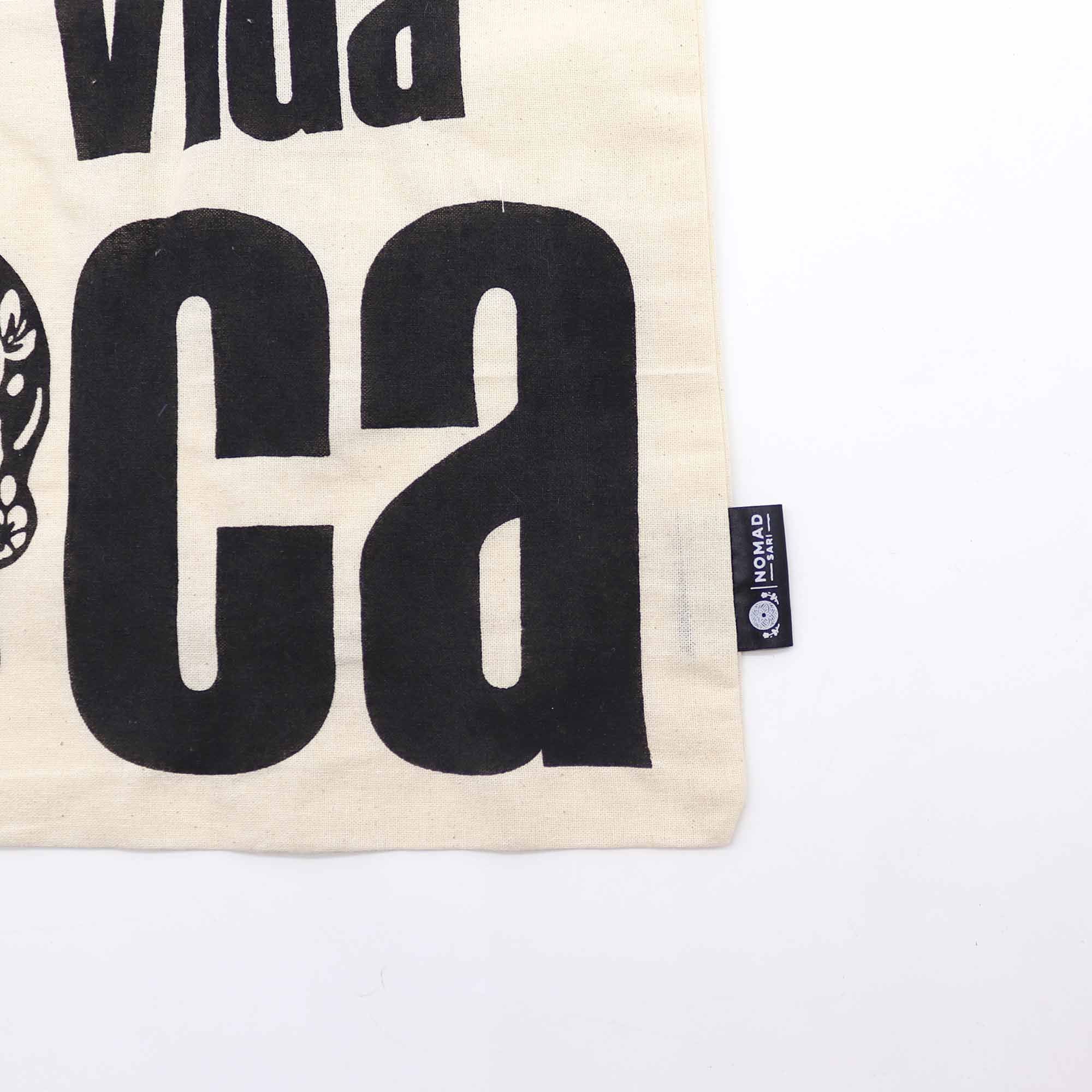 Iconic Basic Tote Bag Mi Vida Loca Natural 4oz for Daily Use