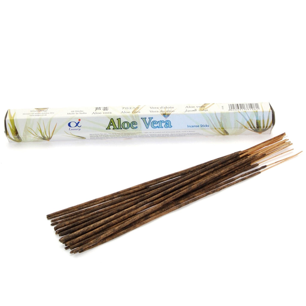 Aloe Vera Premium Incense Sticks for Home Fragrance and Relaxation