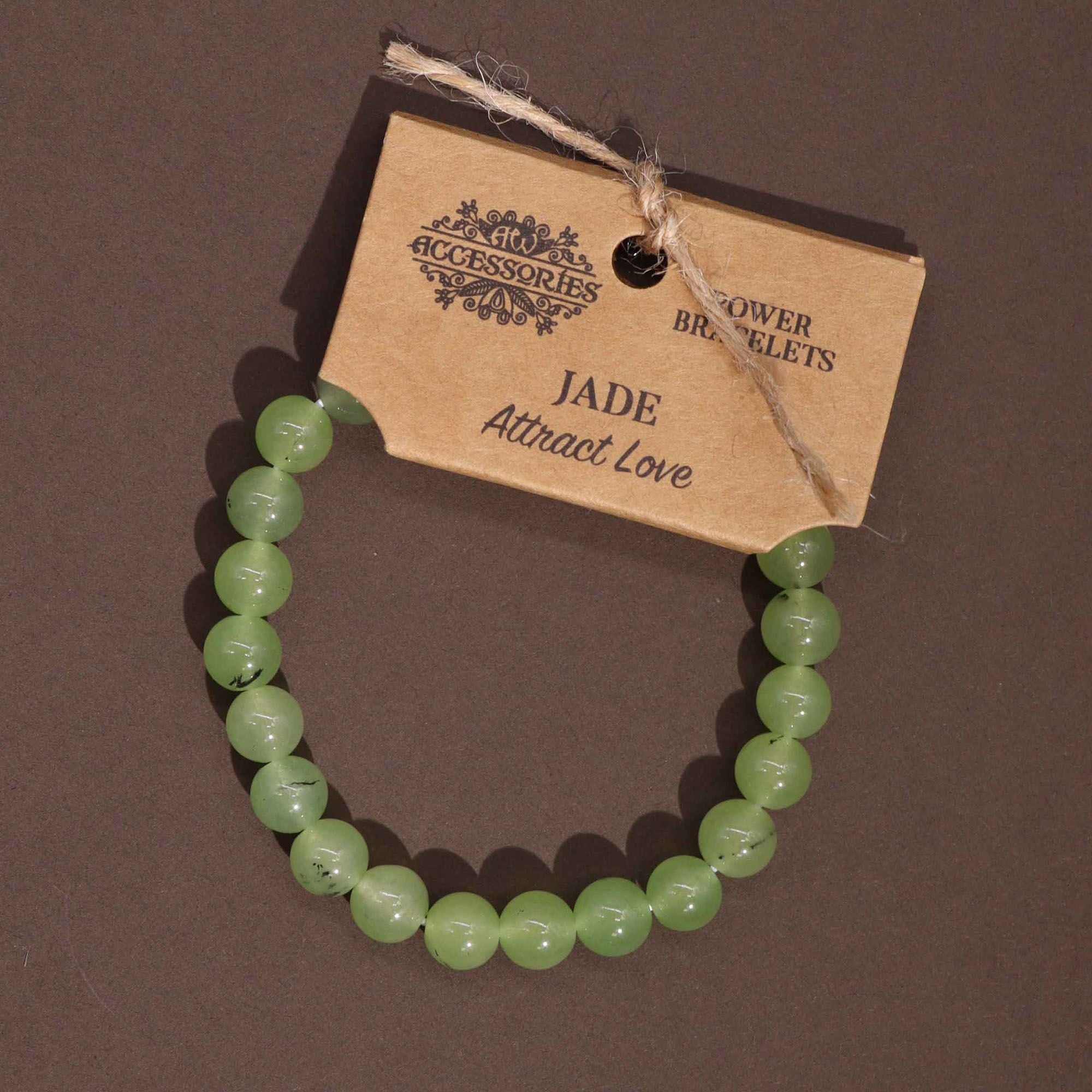 Power Bracelet Jade for Stylish Elegance and Everyday Versatility