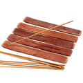 Plain Mango Wood Ashcatcher for Incense with Elegant Design