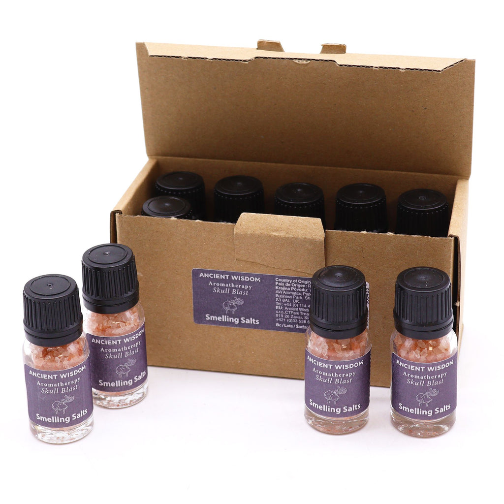 Skull Blast Aromatherapy Smelling Salt for Instant Energy Boost