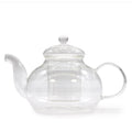 Glass Infuser Teapot Round Pearl Design 800ml Capacity