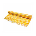 Small Rag Rug 50x90cm in Vibrant Sunrise Oranges Design