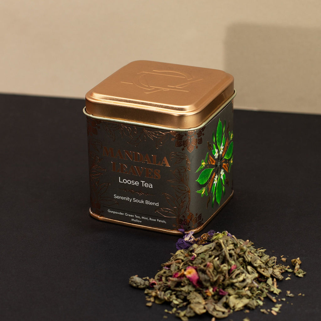 50g Serenity Souk Blend Refreshing Green Tea with Mint and Herbs