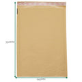 Kraft Padded Bubble Envelope for Secure Mailing 245x350+40mm