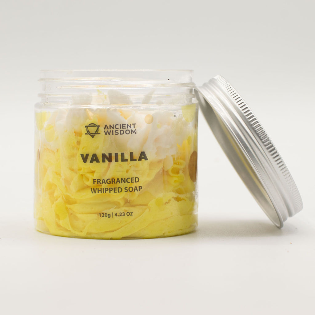Vanilla Whipped Soap 120g for Refreshing Cleansing Routine