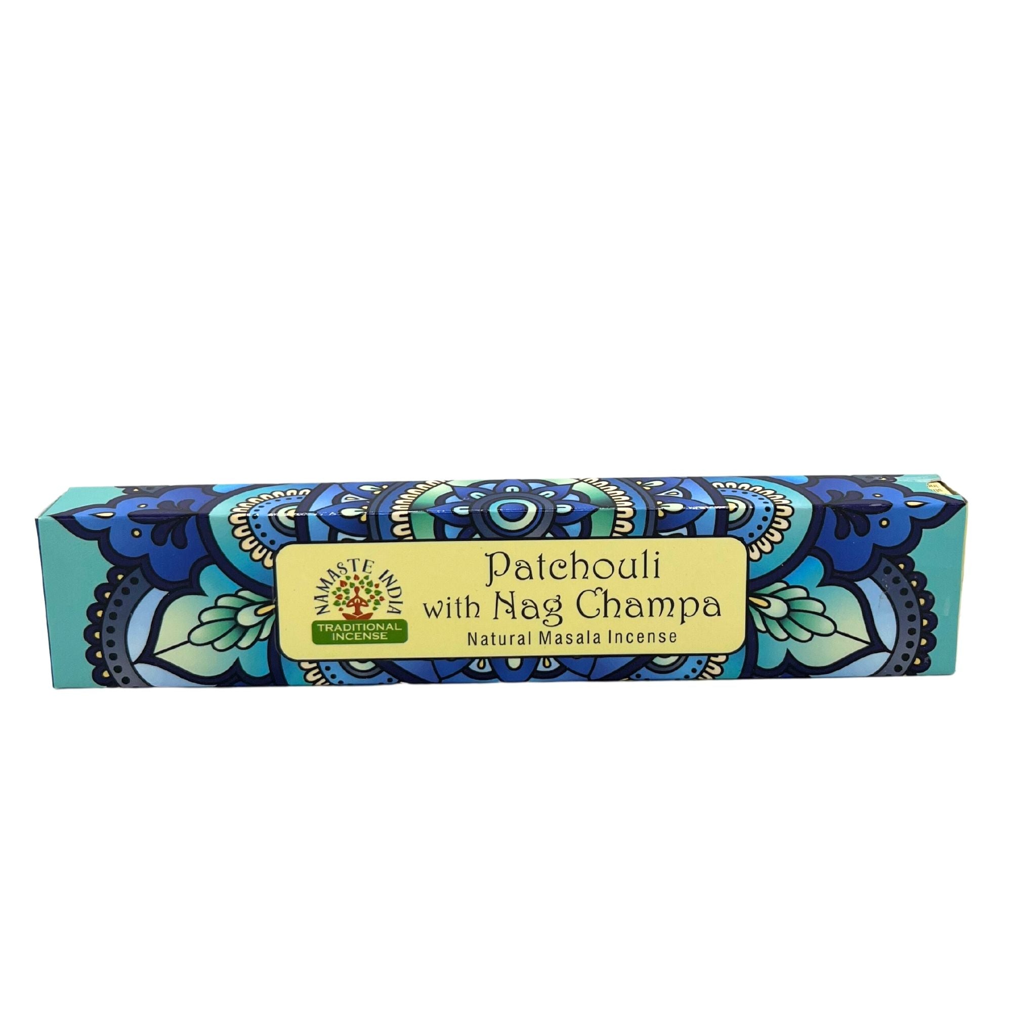 Namaste Mandala Masala Incense with Patchouli and Nag Champa