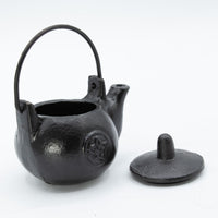 Small Cast Iron Ritual Pot with Pentagon 8x8x10cm