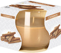 Cinnamon Scented Glass Jar Candle for Warm Home Ambiance