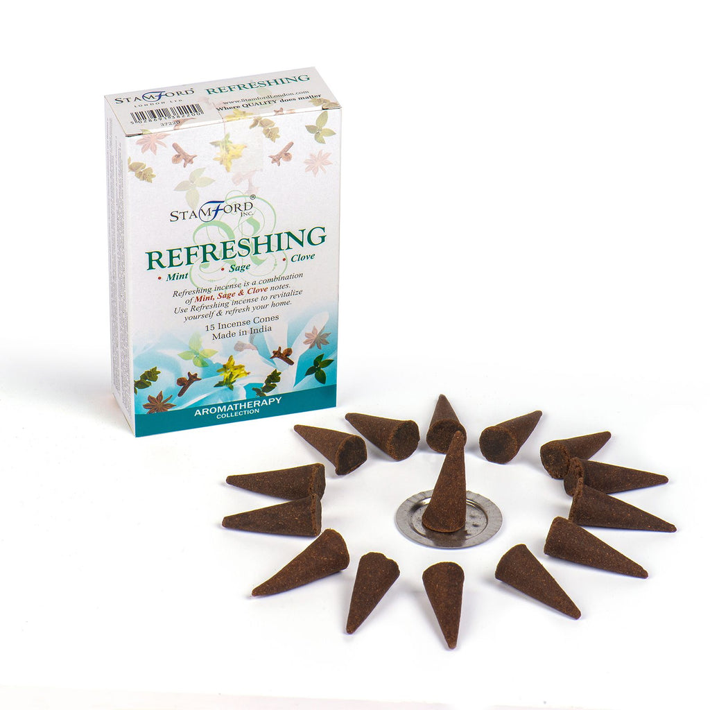 Refreshing Cones Stamford Premium Incense Cones for Home Use
