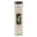 Magic Spell Candle Prosperity with Tiger Eye and Green Aventurine