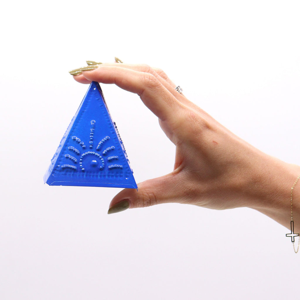 Incense Powder Mould Set in Blue Green Purple for Aromatic Use
