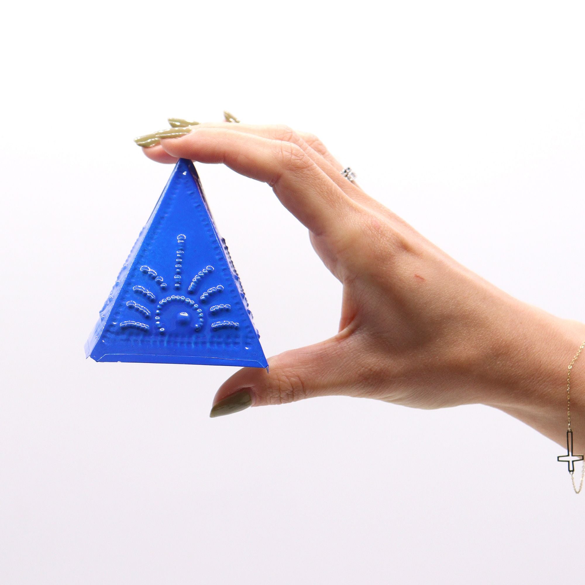 Incense Powder Mould Set in Blue Green Purple for Aromatic Use