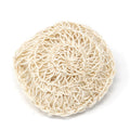 Sisal Sponge and Scrub Soft Round Exfoliating Cushion for Skin Care