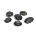 Madagascar Labradorite Palm Stone with Vibrant Colour Play