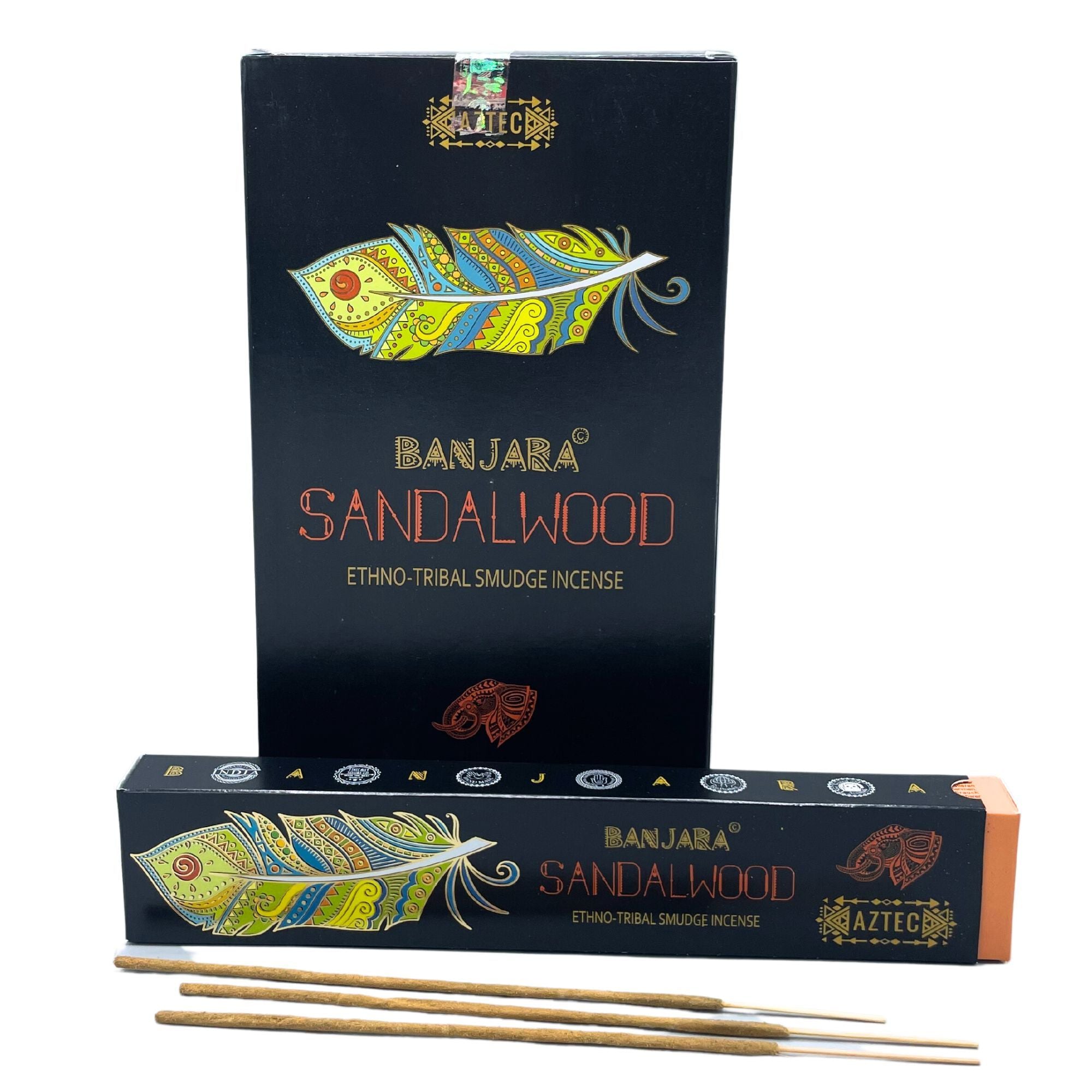 Banjara Tribal Smudge Incense Sticks with Sandalwood Aroma for Calm