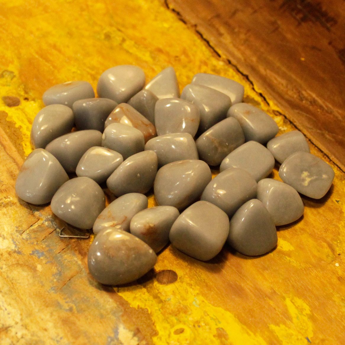 Premium Tumble Stone Angelite for Collecting and Crafting Projects