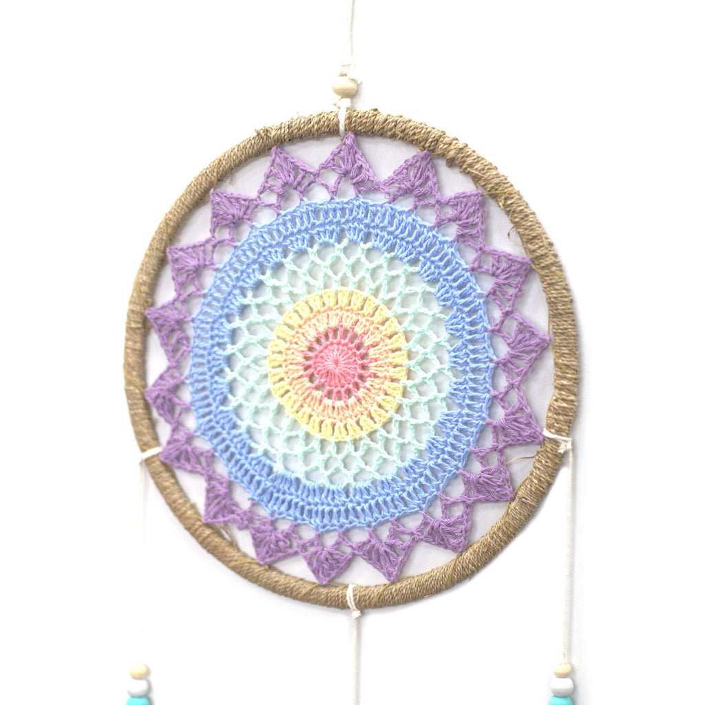 Large Multi Elemental Spirits Dream Catcher for Serene Sleep