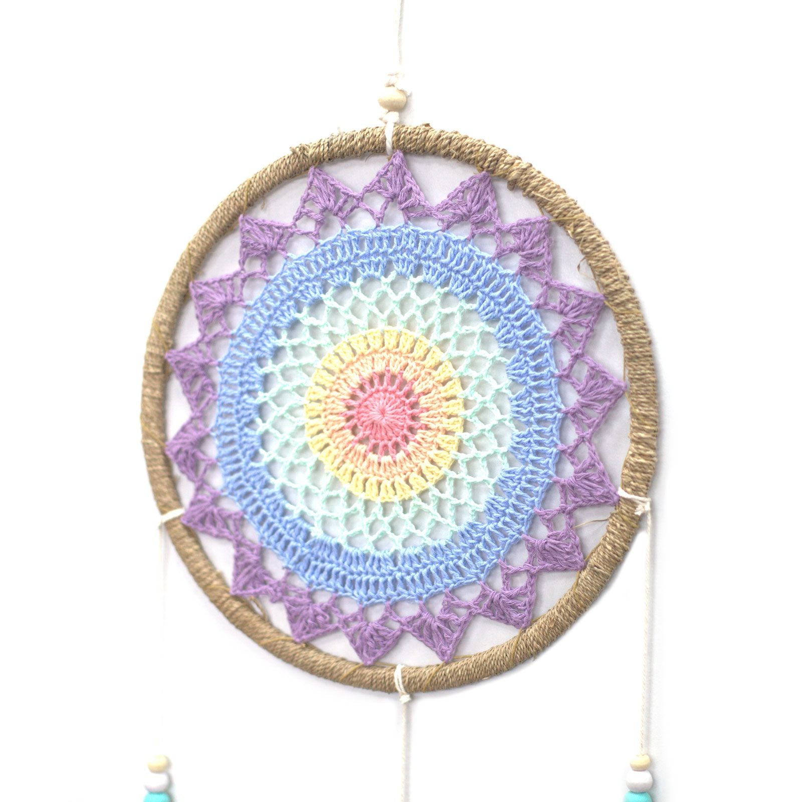 Large Multi Elemental Spirits Dream Catcher for Serene Sleep