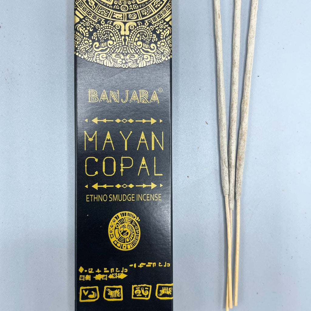 Banjara Tribal Smudge Incense Sticks with Enchanting Mayan Copal Aroma
