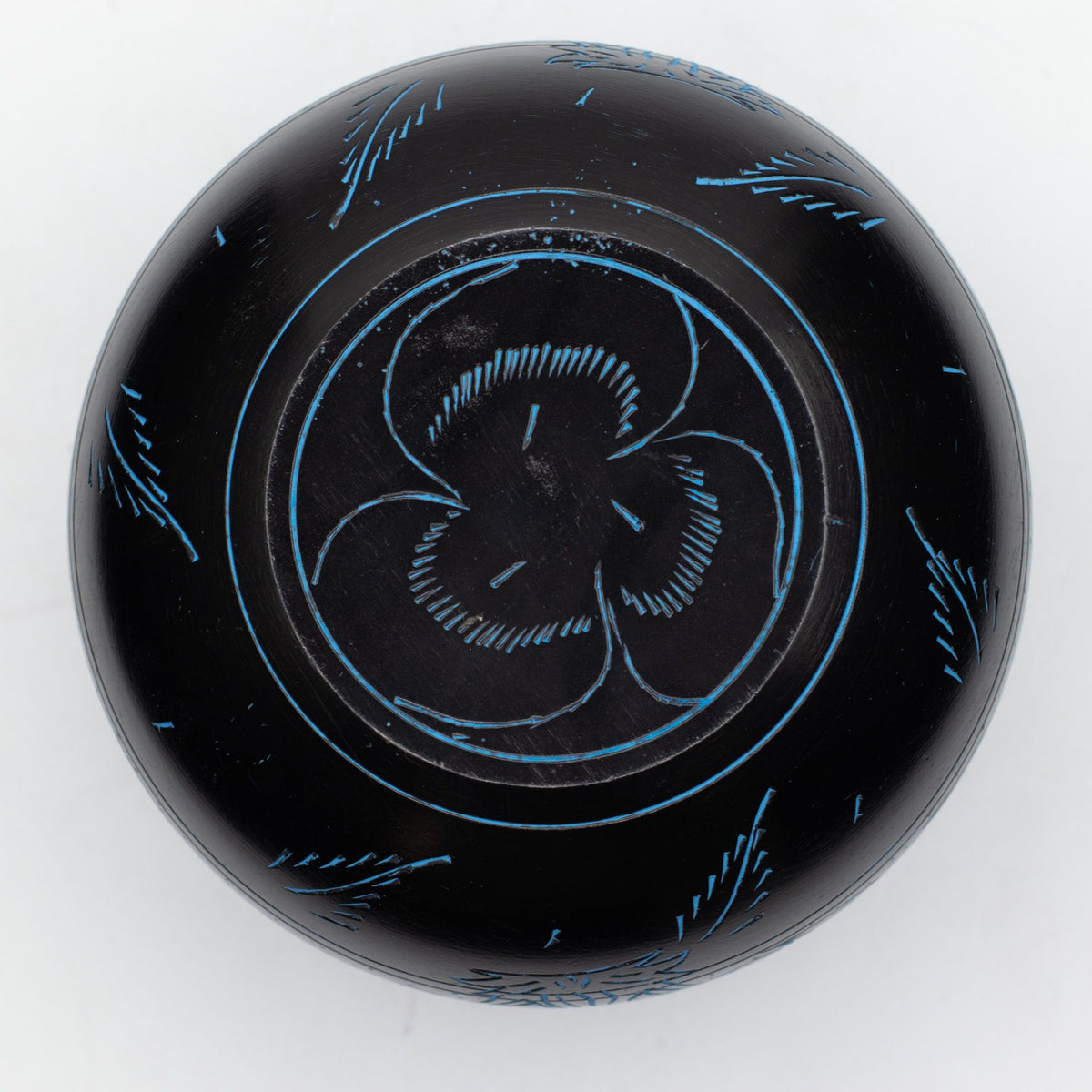 Cauldron Singing Bowl - Magic Mushroom - Blue (15cm)