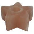 Unique Star Salt Candle Holder for Home and Living Decor