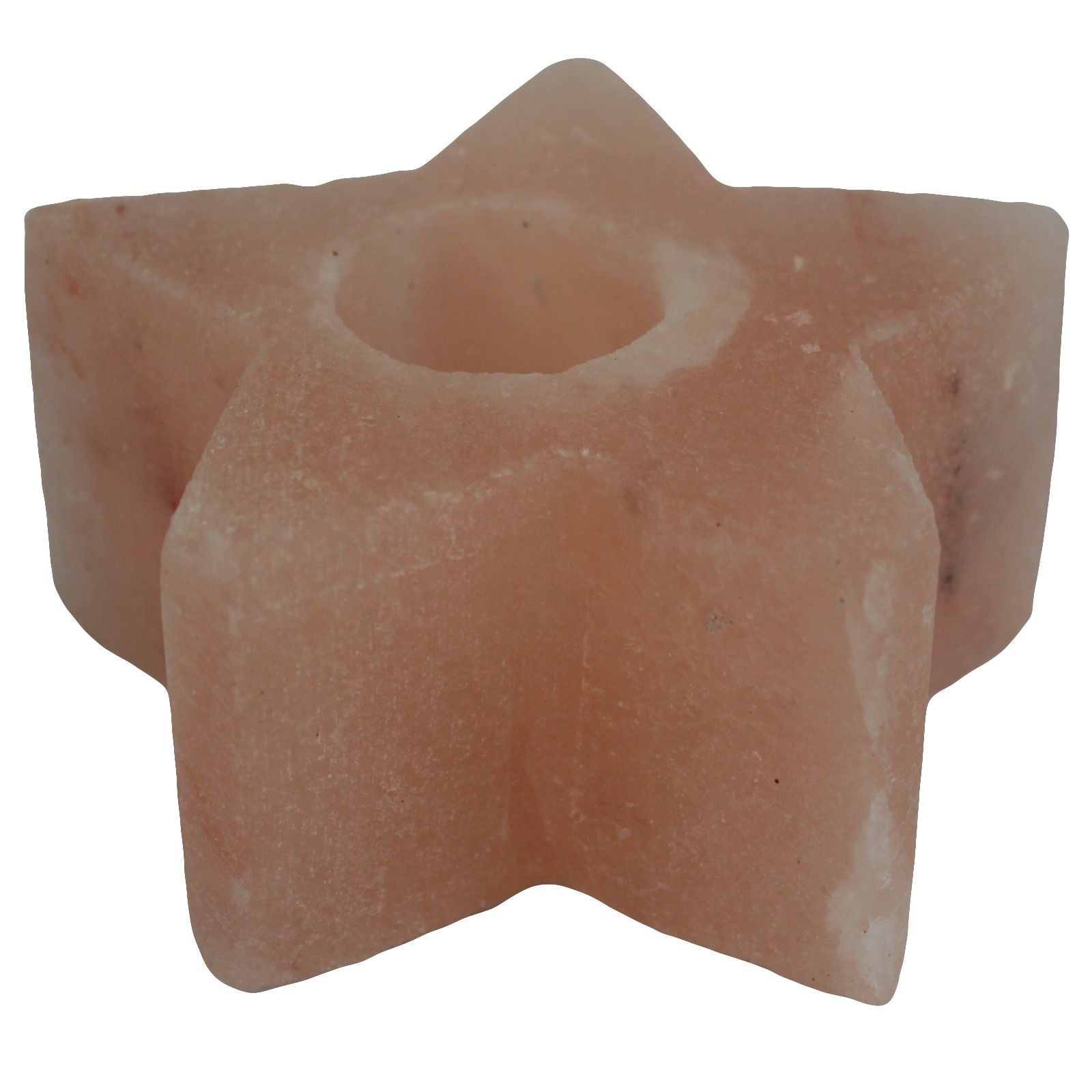Unique Star Salt Candle Holder for Home and Living Decor