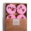 Zen Shower Steamers Love Potion Wellness Gift Set for Relaxation