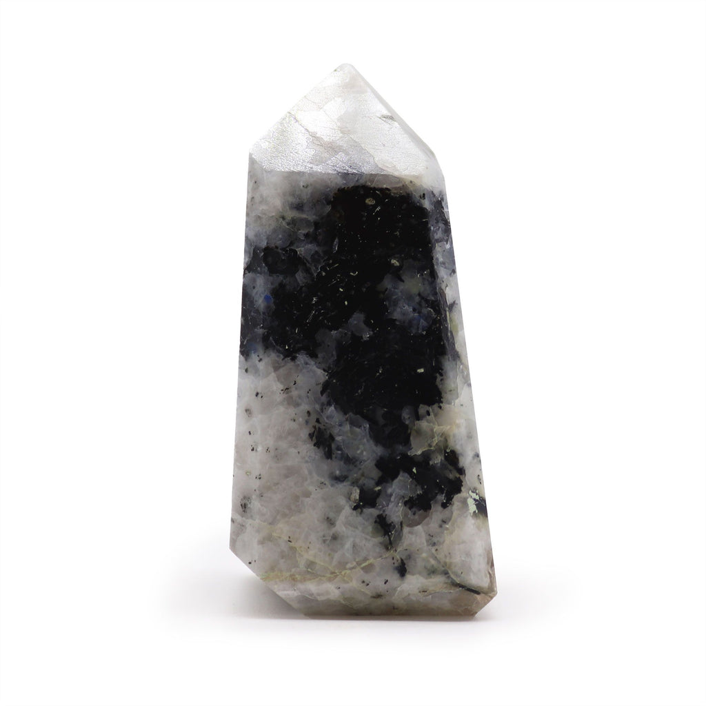Indian Moonstone Gemstone Points Unique Decorative Crystals Set