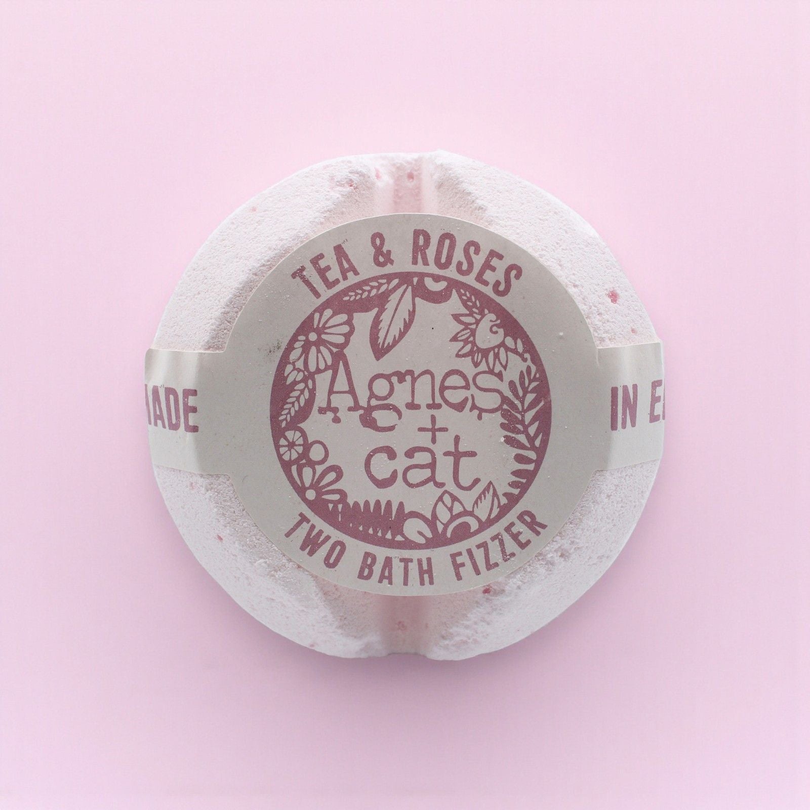 Agnes + Cat Bath Fizzer - Tea & Roses