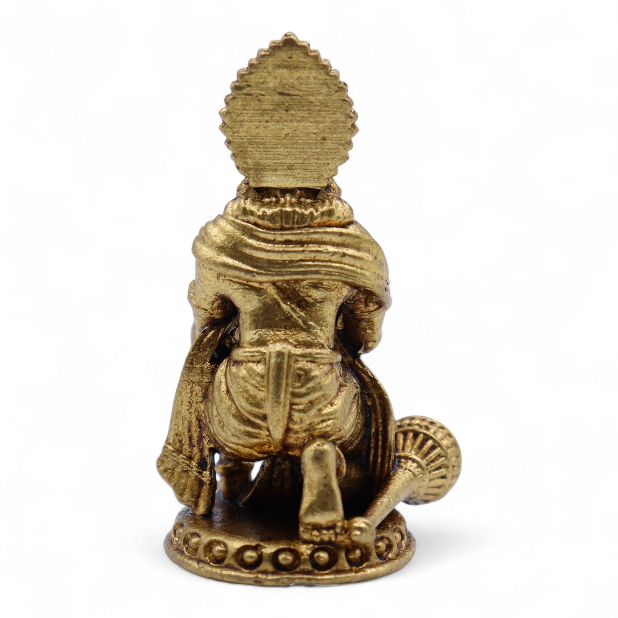 Brass Miniature Gods Hanuman Figurine for Home Decor and Gifting