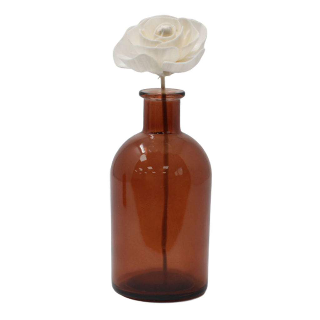 Natural Diffuser Flowers Rose on Reed for Home Fragrance Decor