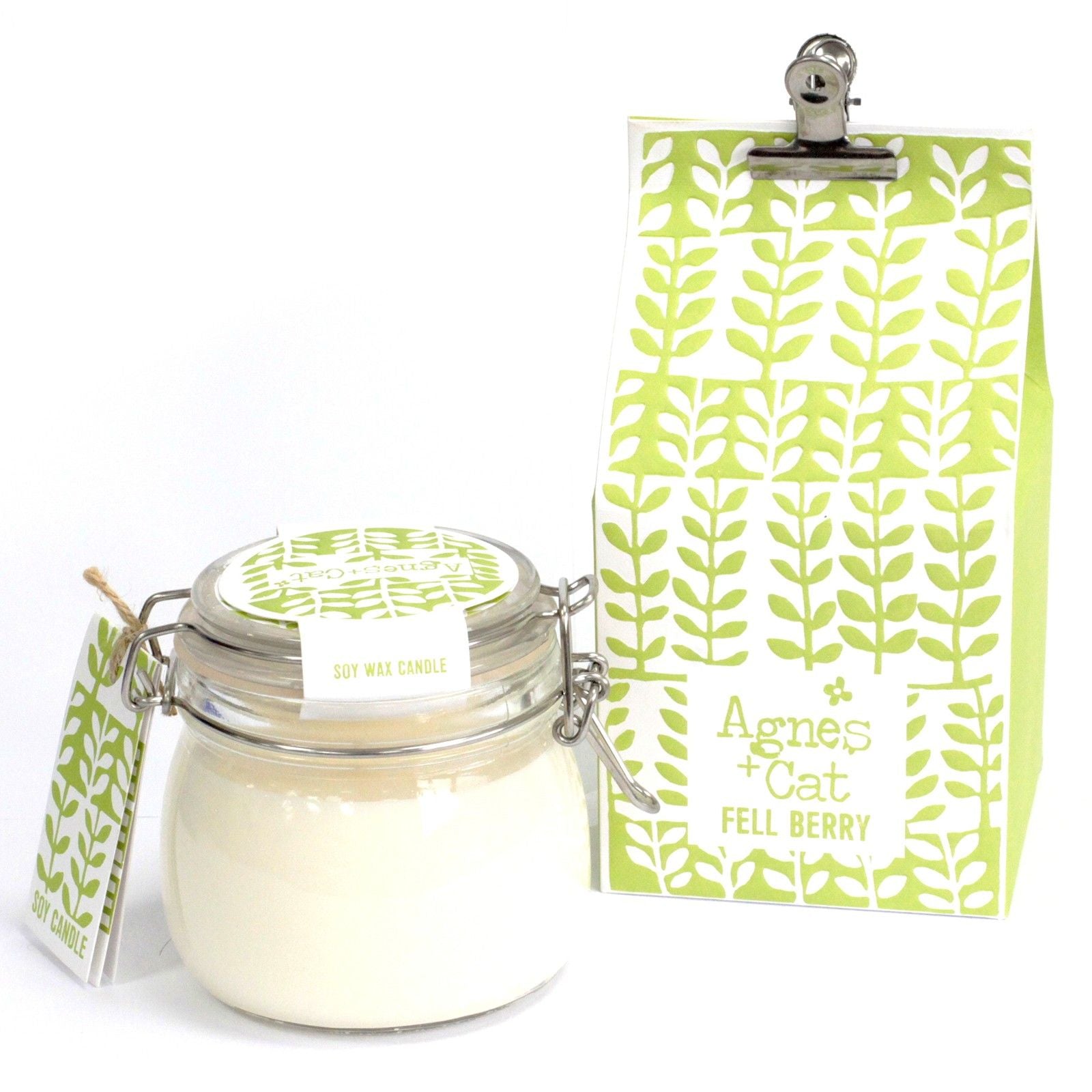 Agnes + Cat Kilner Jar Candle Fell Berry for Fresh Fragrance