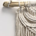 Macrame Wall Hanging Two Waves for Boho Chic Home Decor Style