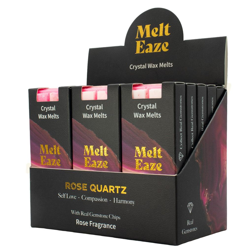 MeltEaze Wax Melts 50g Rose Quartz Love for Floral Fragrance