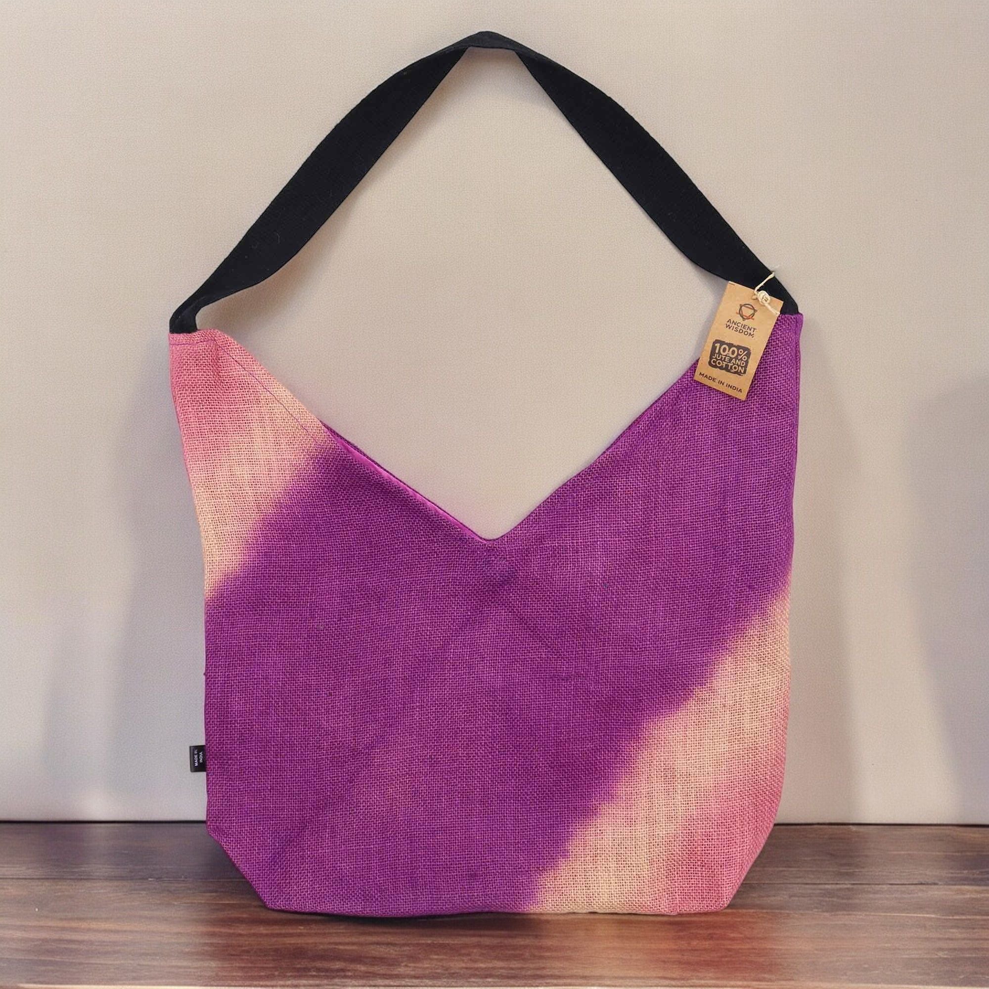 Soft Blend Shoulder Tote in Antique Fuchsia for Stylish Carrying