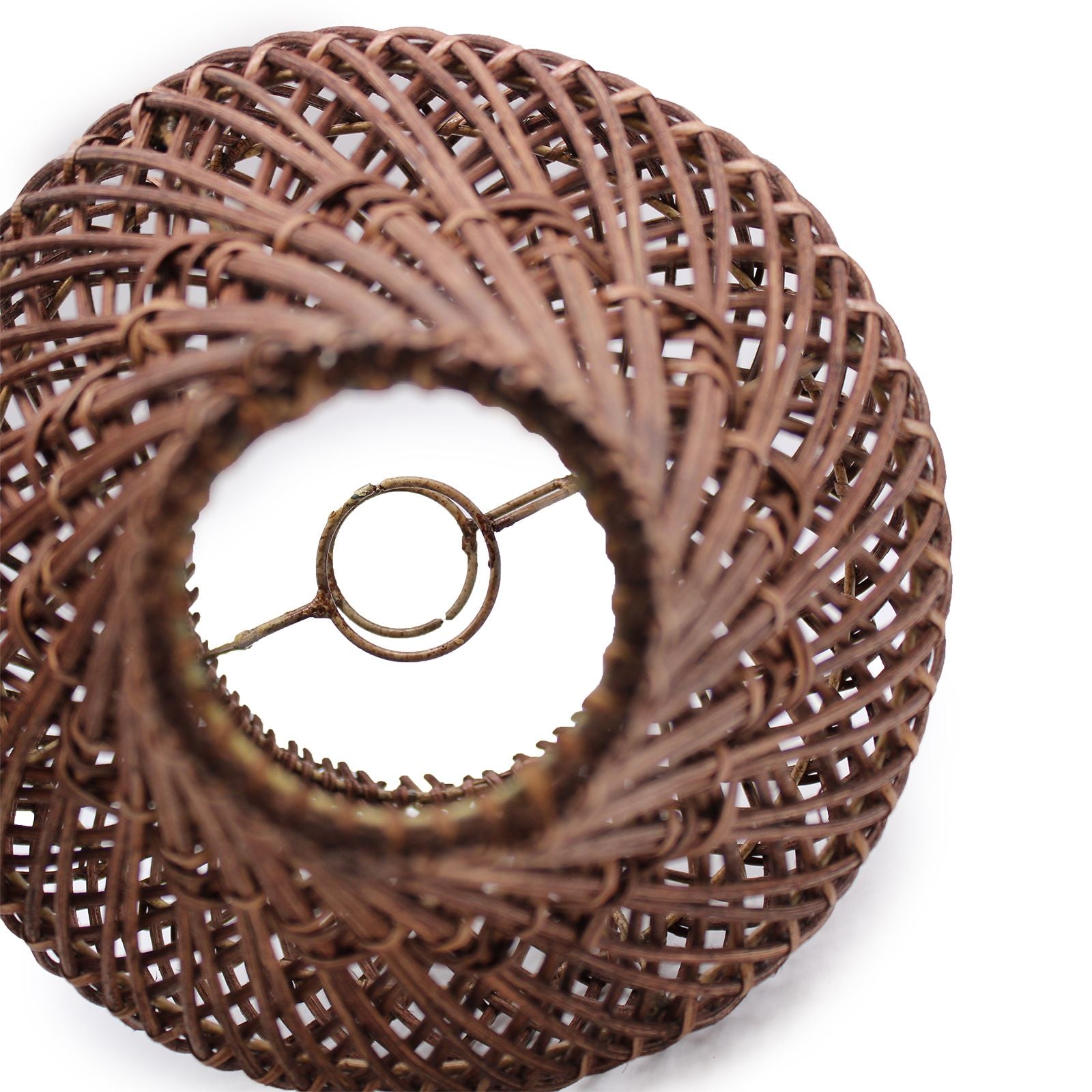 Rattan Table Lamps in Dark Brown for Unique Home Decor Styles