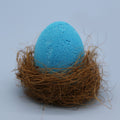 6 Blueberry Scented Bath Eggs in a Tray for Soothing Relaxation