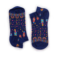S/M Hop Hare Bamboo Socks Low Cut Indian Feathers Design for Comfort