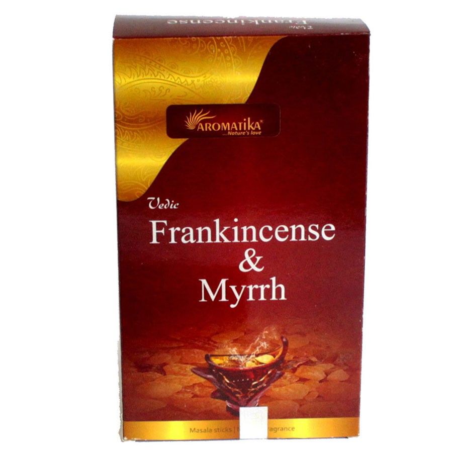 Vedic Incense Sticks Frank & Myrrh for Enchanting Aromatic Use