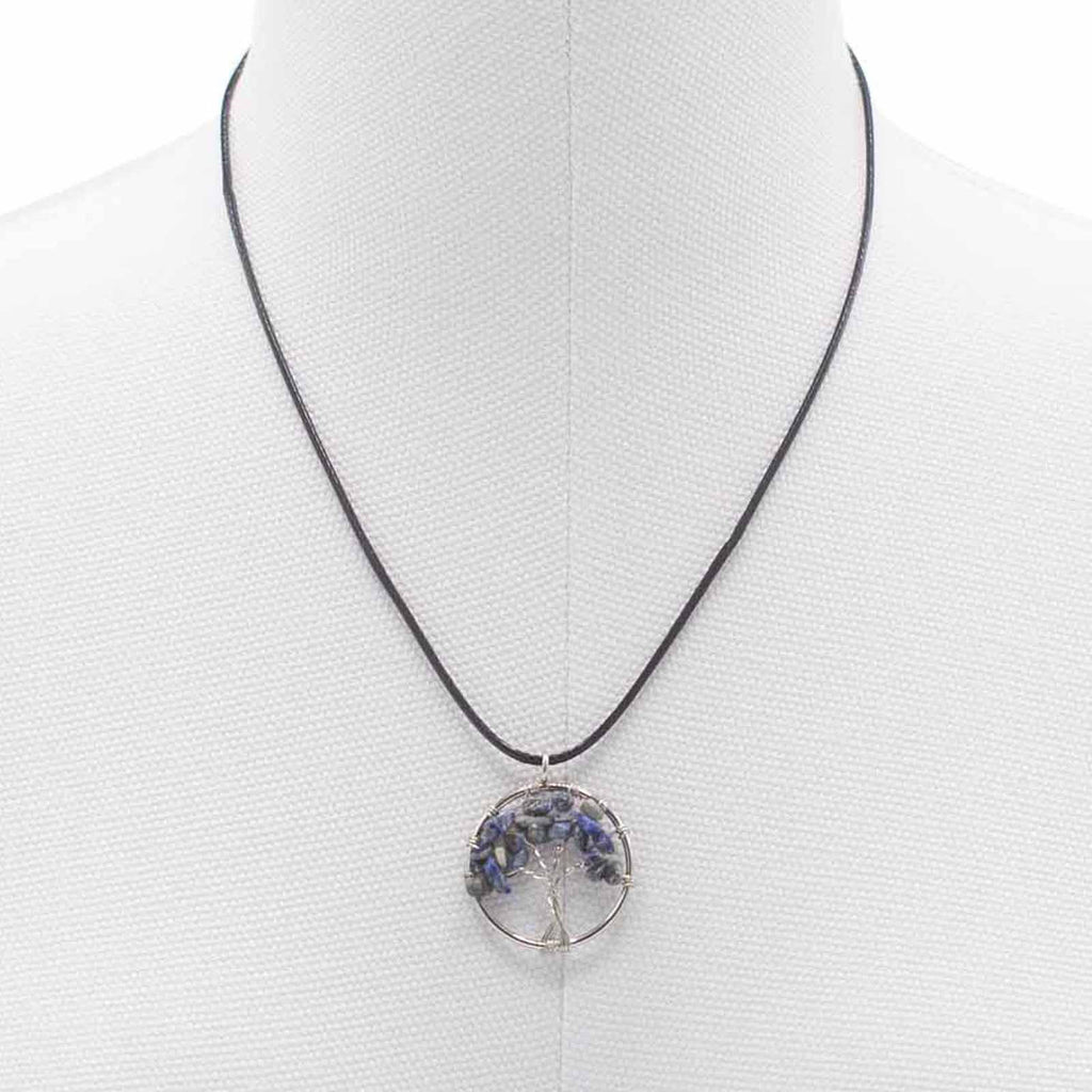 Tree of Life Pendant in Sodalite with Unique Design and Appeal