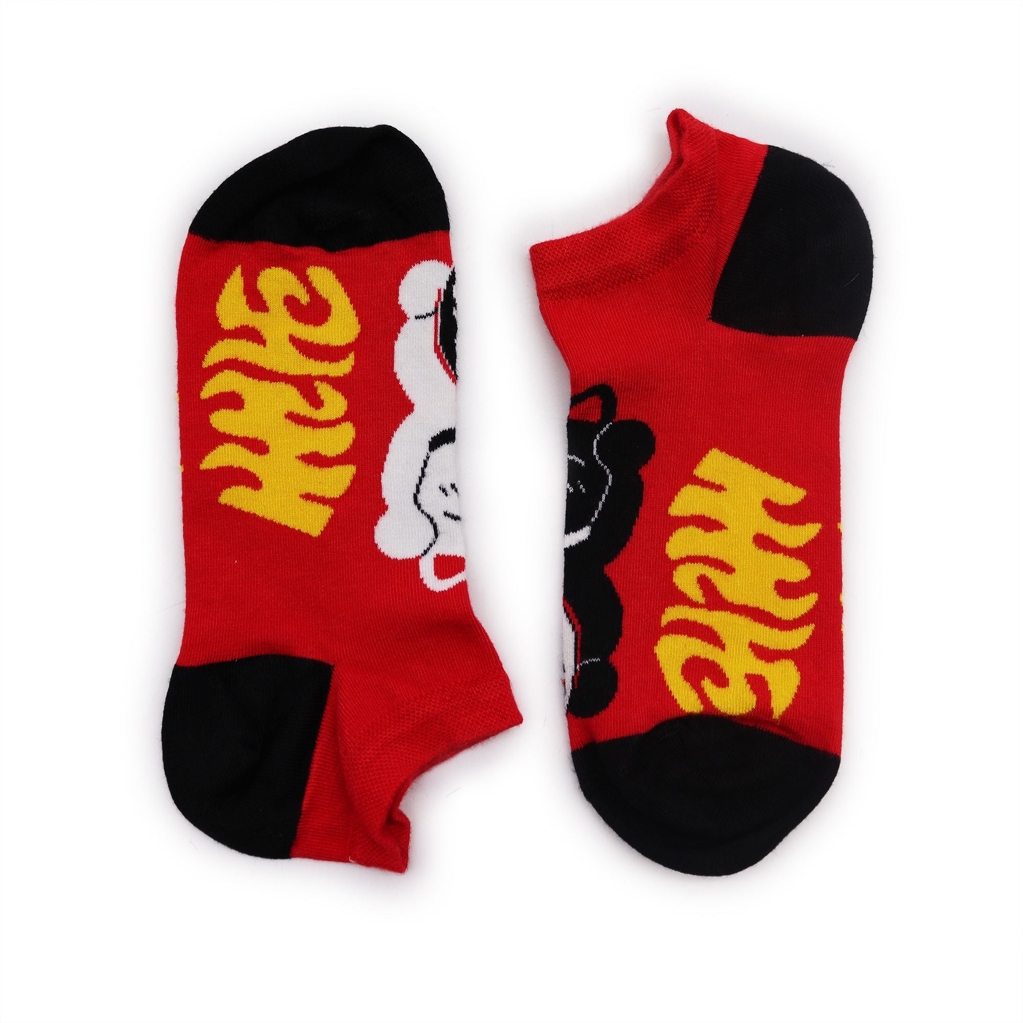 Agnes + Cat S/M Hop Hare Bamboo Socks Low (3.5-6.5) - Lucky Cat