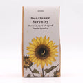 Sunflower Serenity Bath Heart Gift Set with Passion Fruit Scent