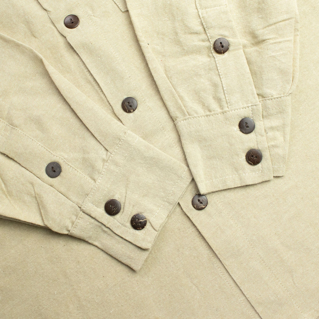 Nomad Sari Kathmandu Shirt in Stone for Everyday Casual Style