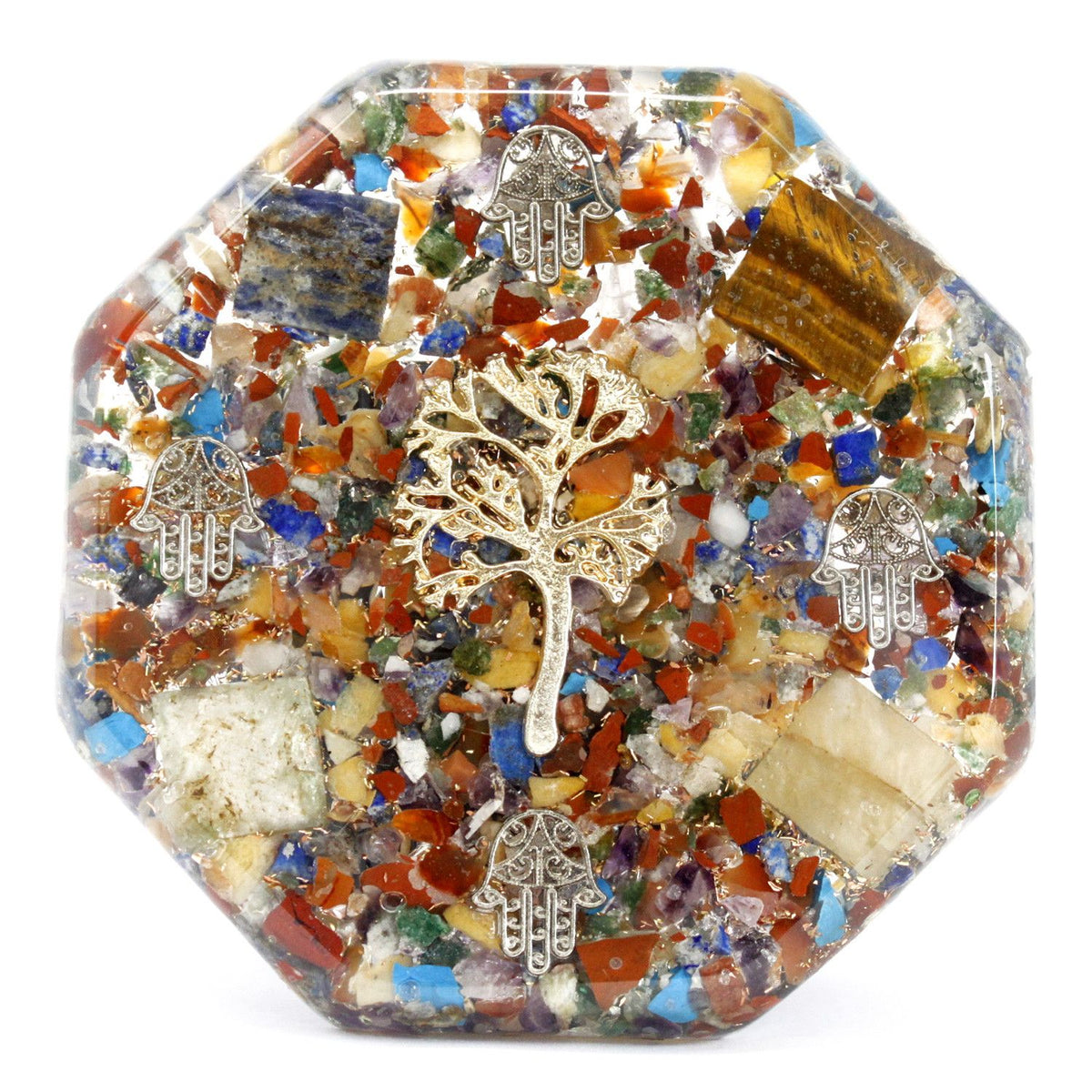 Orgonite Desk Power Packs - Tree of Life - Large