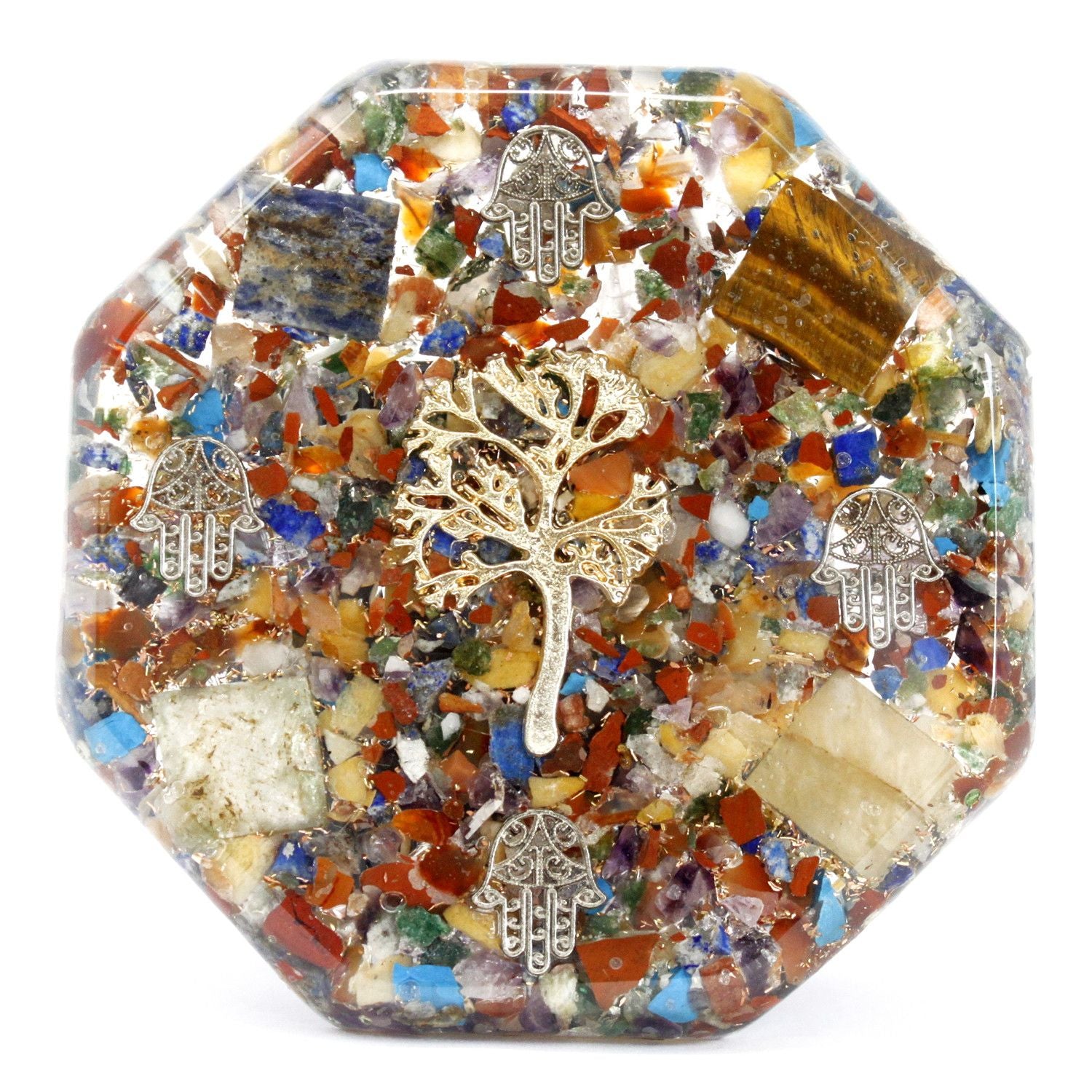 Orgonite Desk Power Packs - Tree of Life - Large