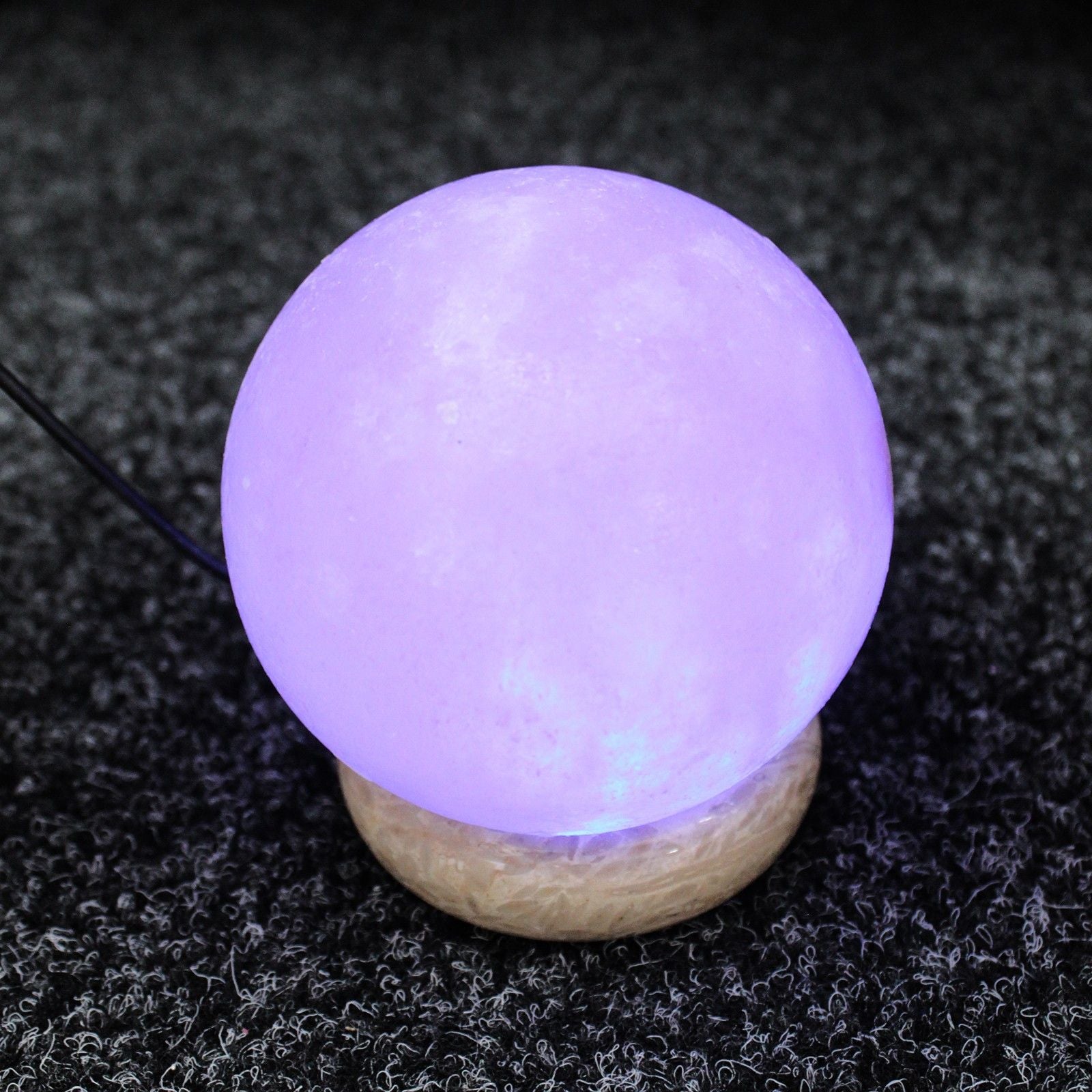 Quality USB Ball Salt Lamp 8 cm Multicolour Himalayan Light Source
