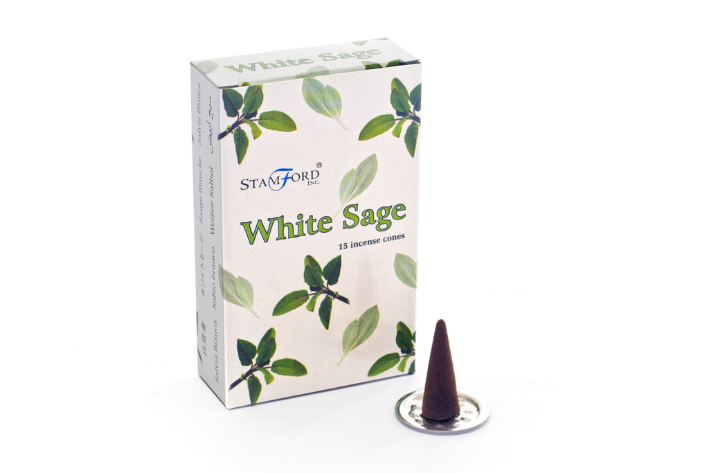 White Sage Cones for Stylish Home Ambience and Relaxation
